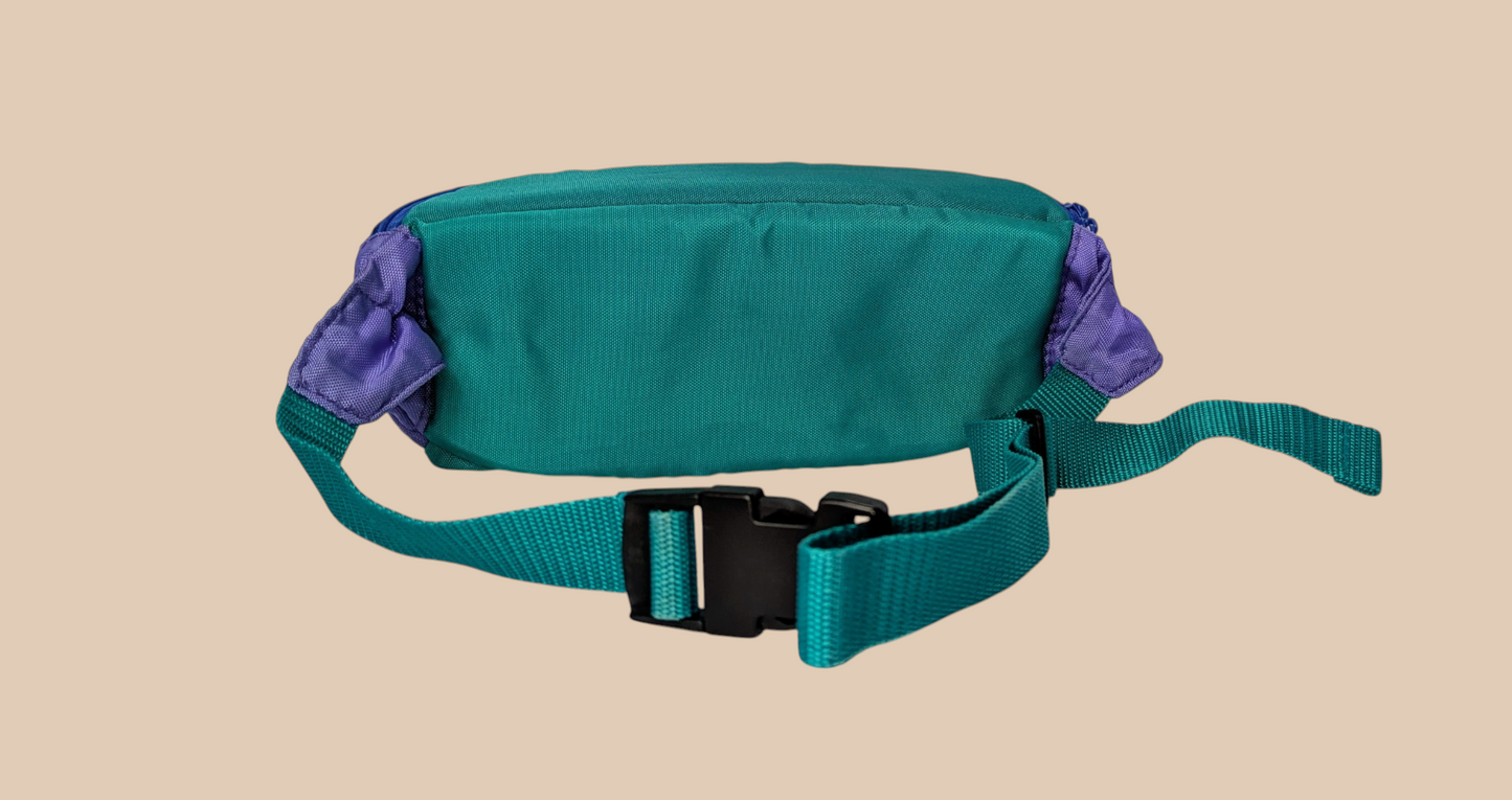 90s Sport Zone Color block Fanny Pack