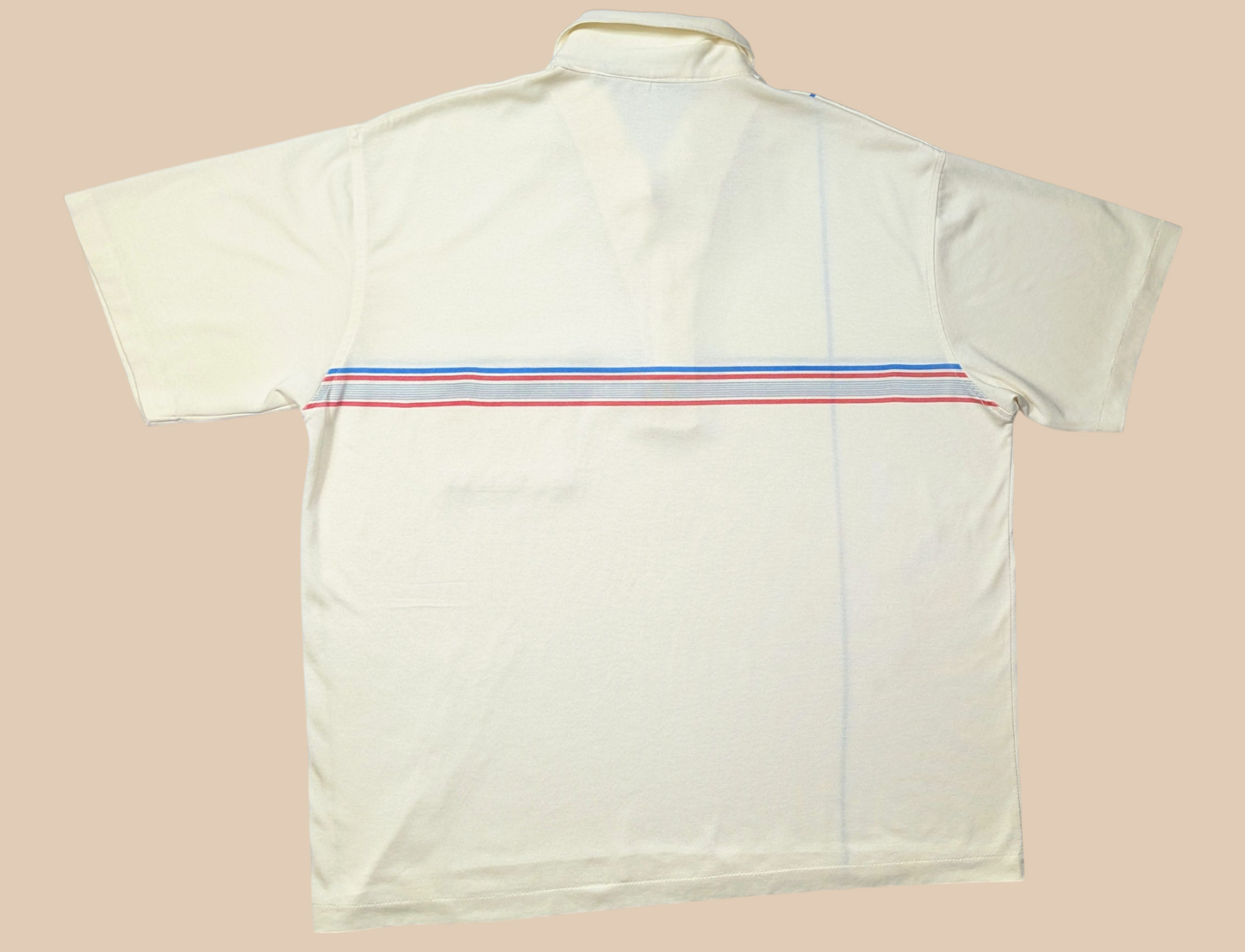 80s Royale-Air Cream Polo Shirt