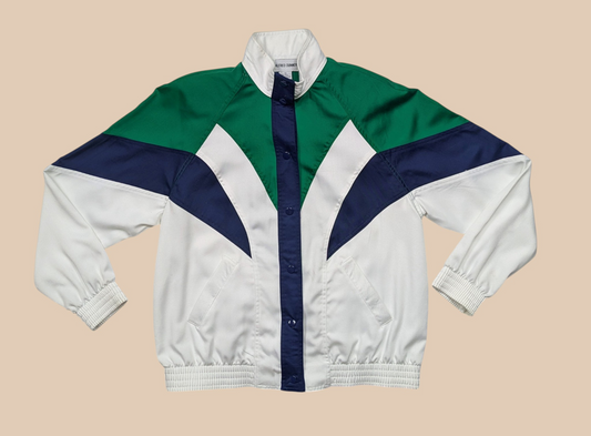 80s Alfred Dunner Lightweight Colorblock Jacket
