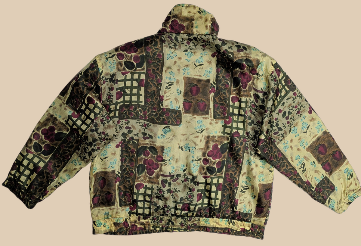 90s Out Brook Silk Patchwork Jacket