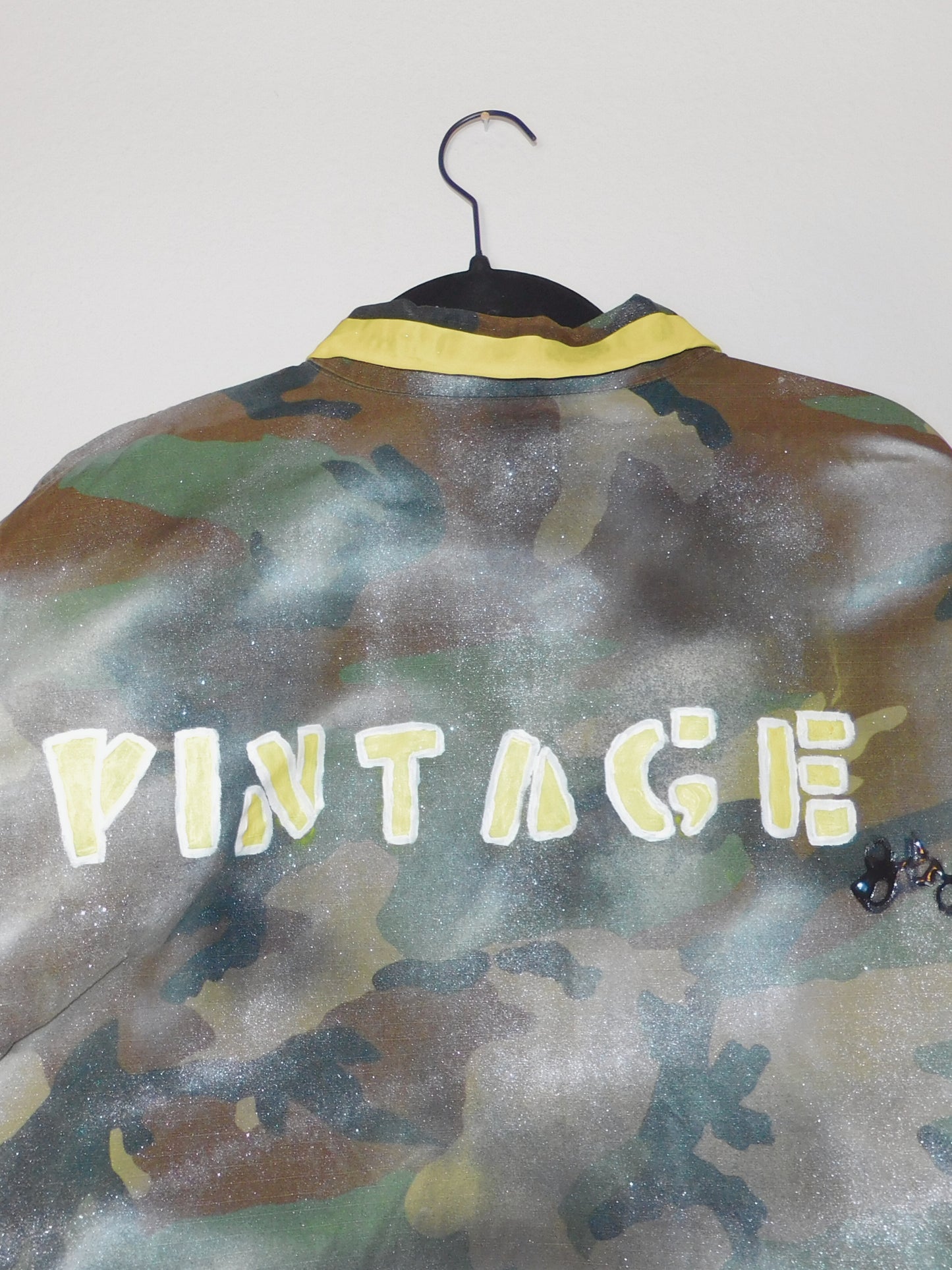 SOLDIER OF FORCE Yellow Submarine Cropped Camo Jacket