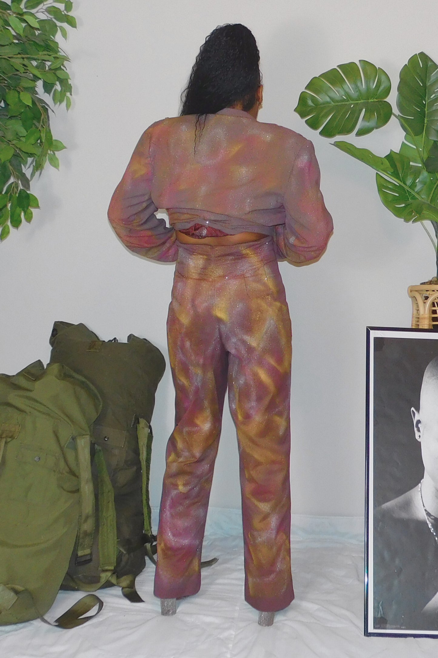 SOLDIER OF FORCE Top Tier Here! High Waisted Tuxedo Pants