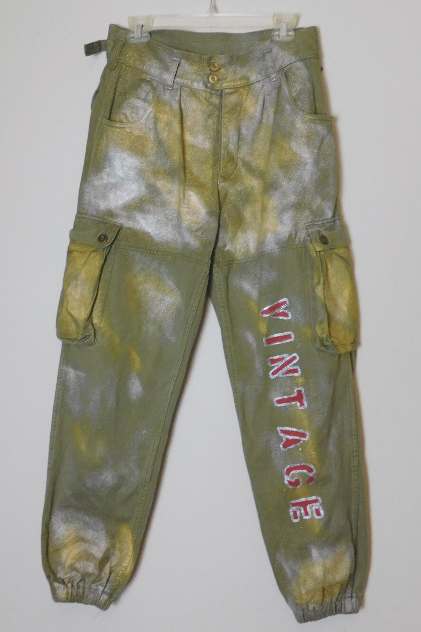 SOLDIER OF FORCE We Ready! Metallic Cargo Pant