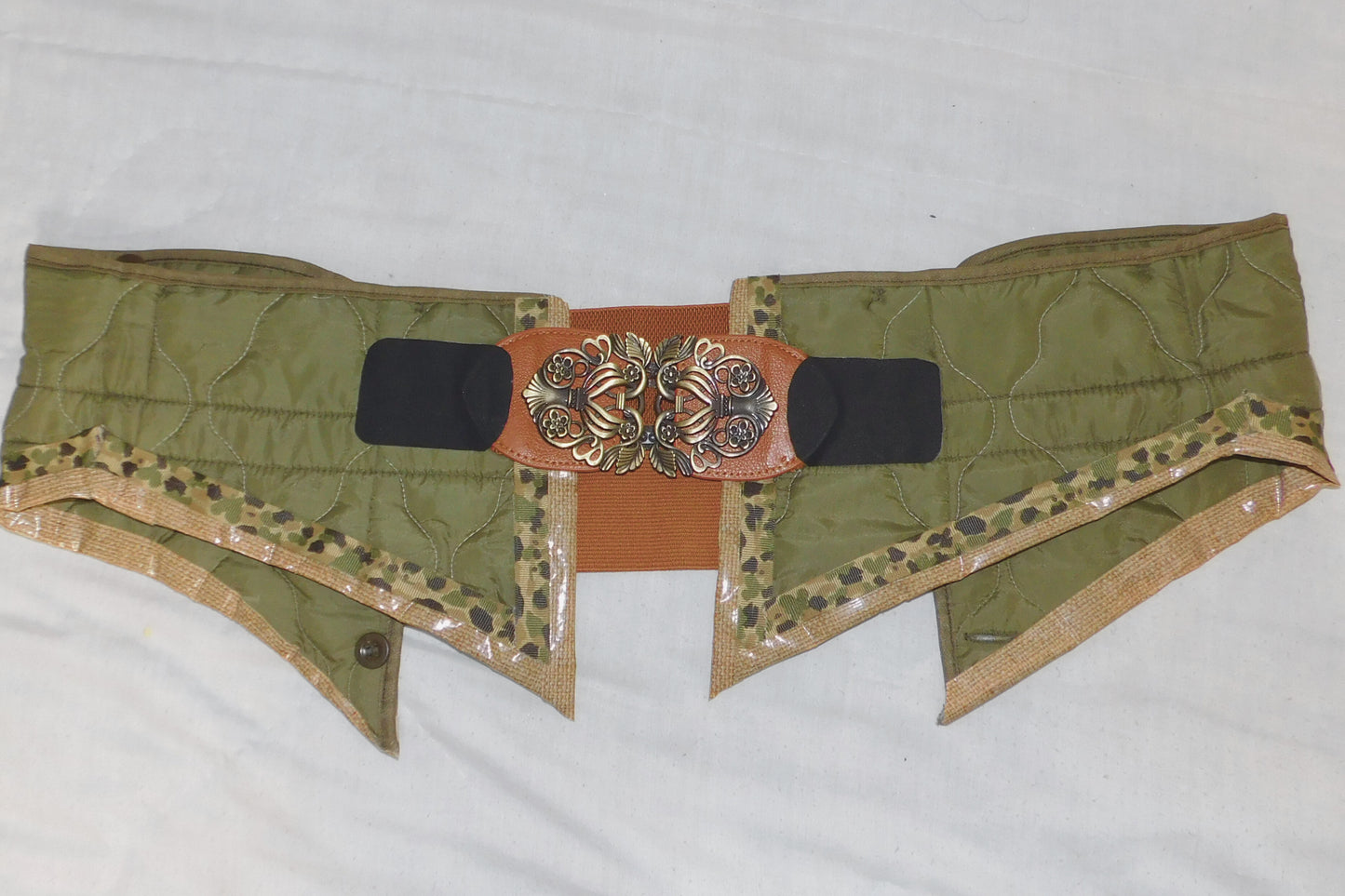SOLDIER OF FORCE x B'OK Media Life Lock It Quilted Belt