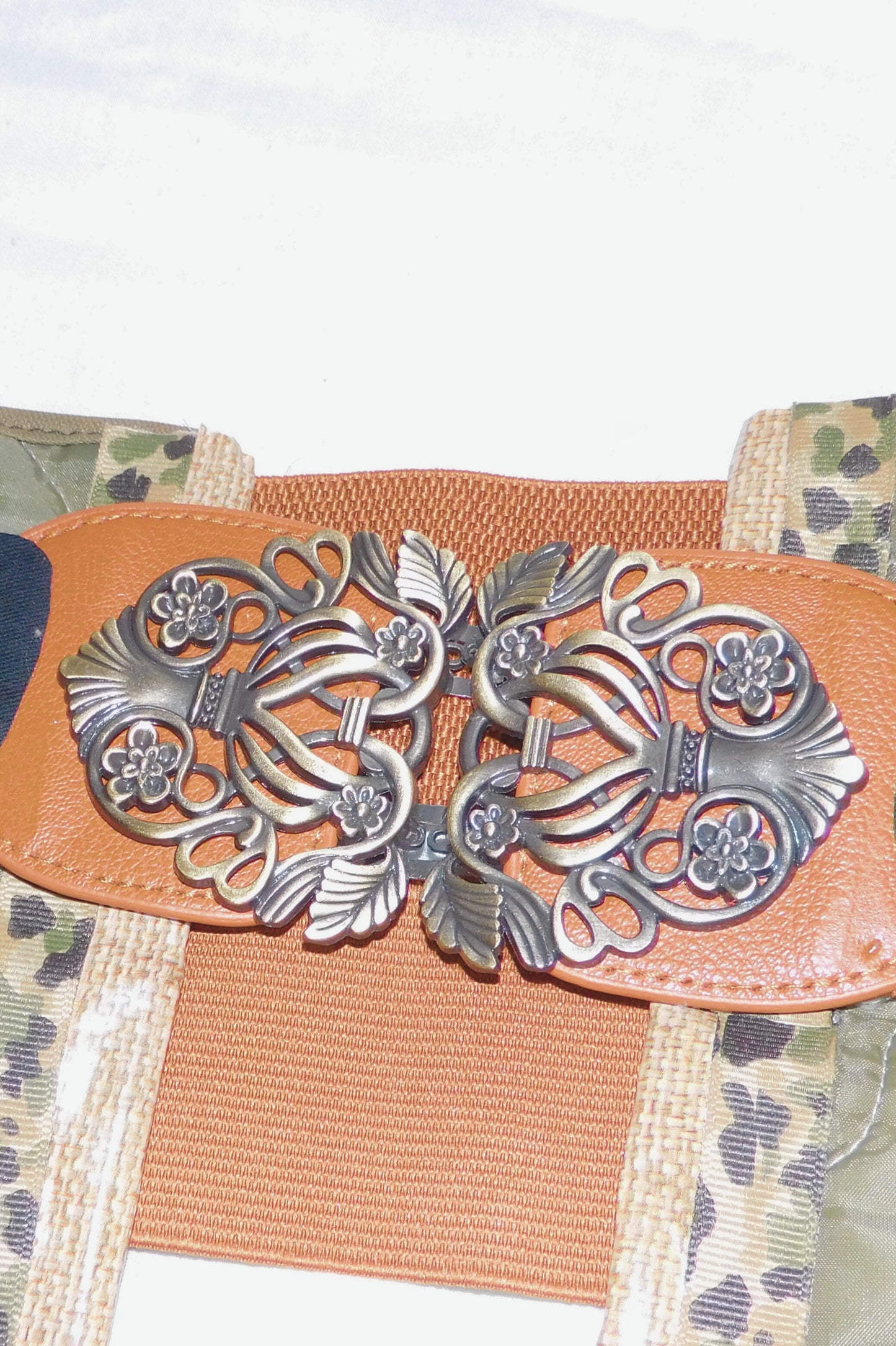 SOLDIER OF FORCE x B'OK Media Life Lock It Quilted Belt