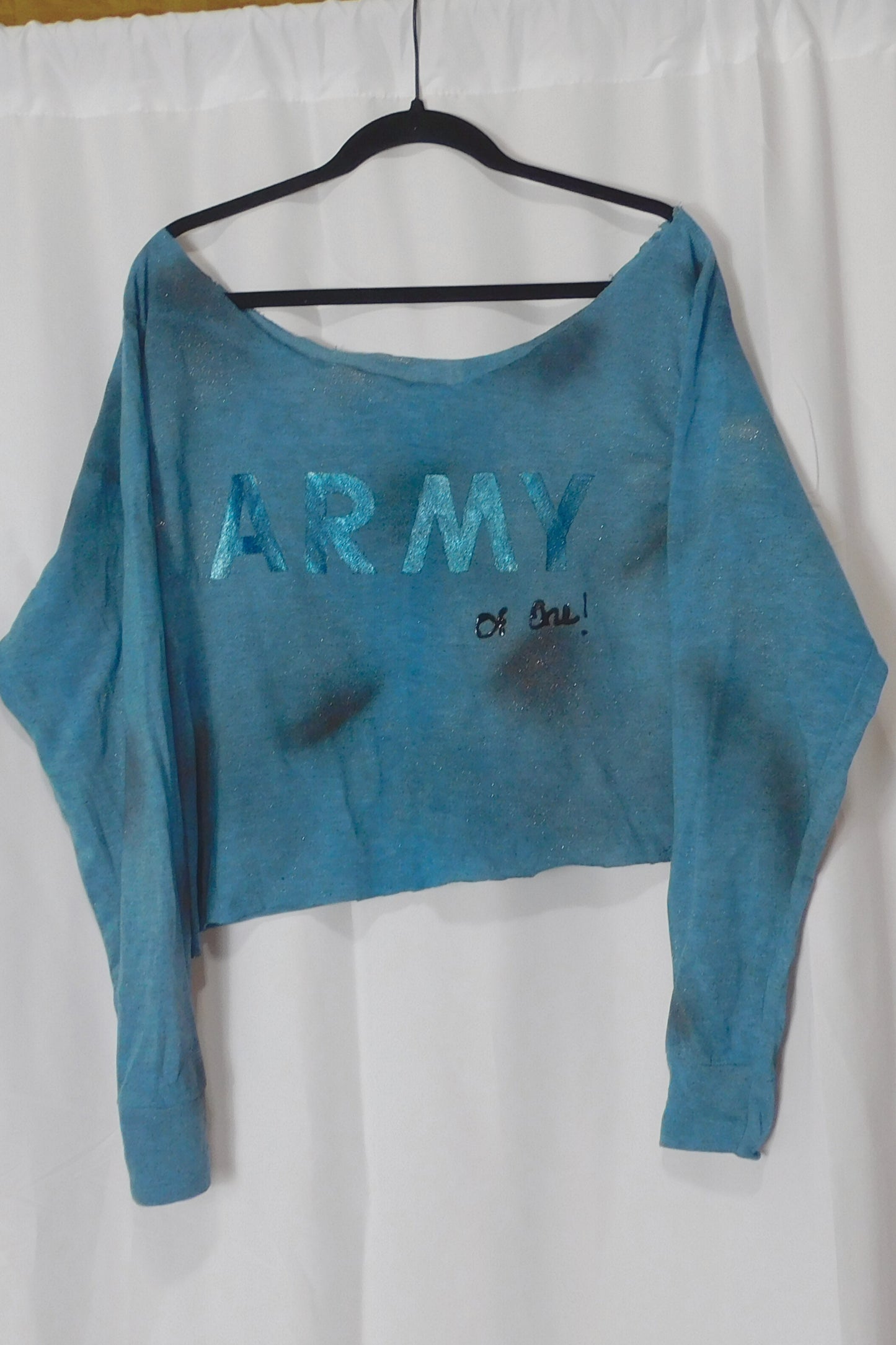 SOLDIER OF FORCE Army Of One Off The Shoulder Tee