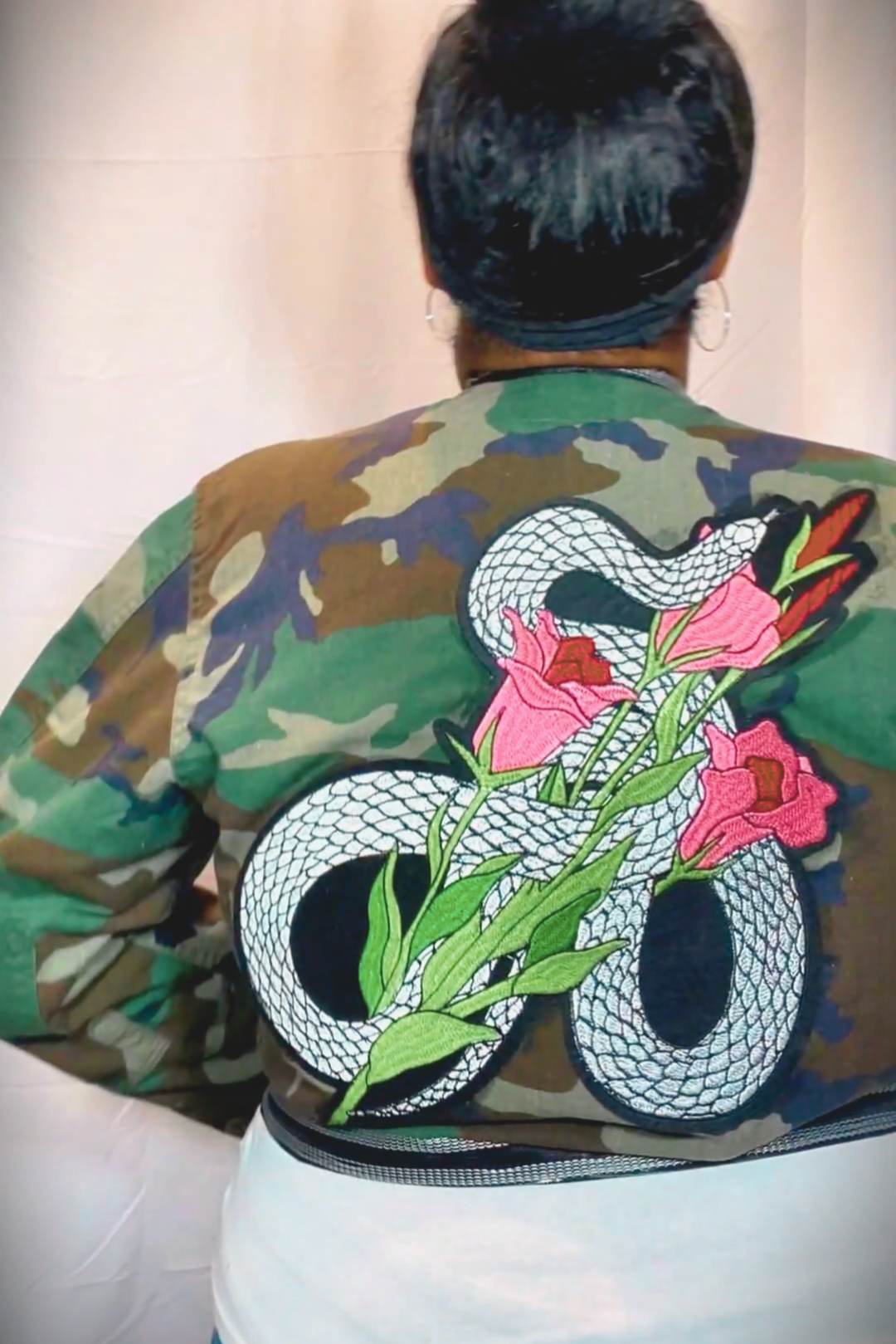 SOLDIER OF FORCE x B'Ok Media Life Thread On This Cropped Camo Jacket
