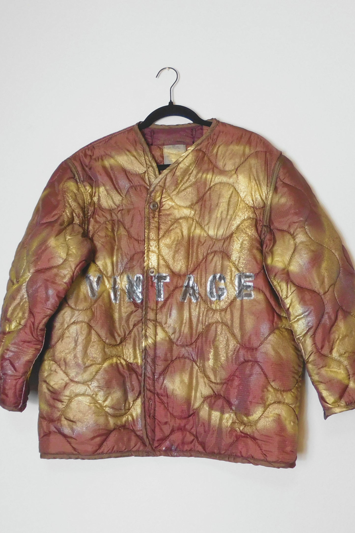 SOLDIER OF FORCE Keeping Me Warm! Quilted Jacket