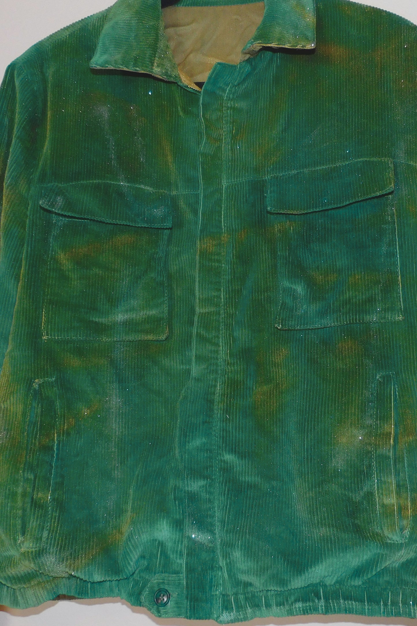 Green With Envy Corduroy Jacket