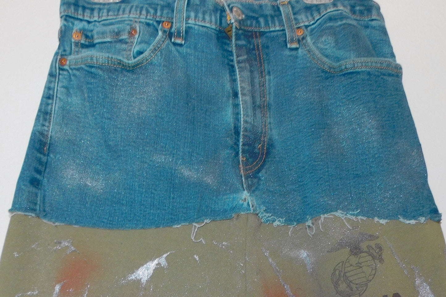 SOLDIER OF FORCE Rotten To The Core! Denim Sweatpants