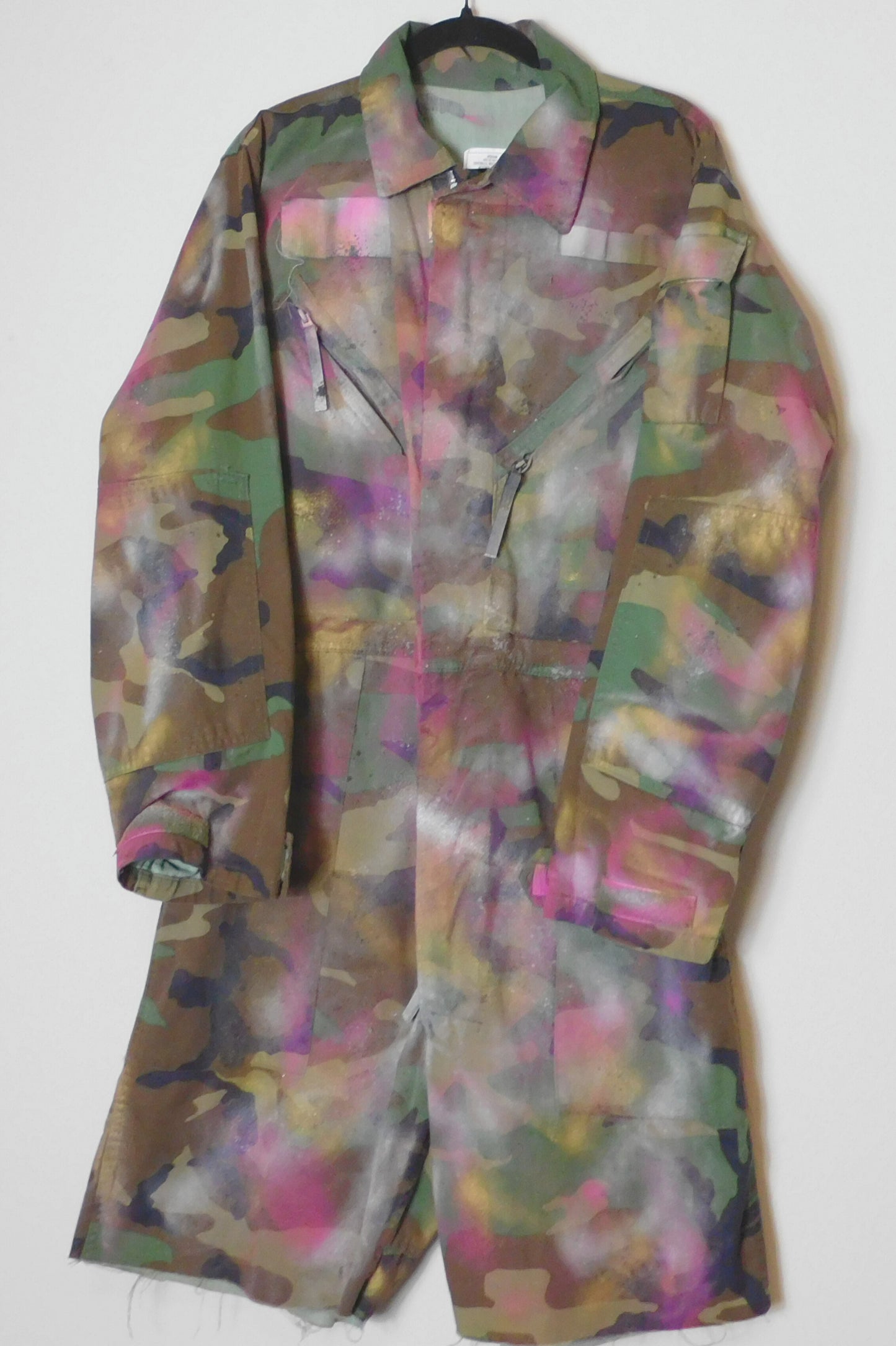 SOLDIER OF FORCE Camo But Make It Fashion! Long Sleeve Romper