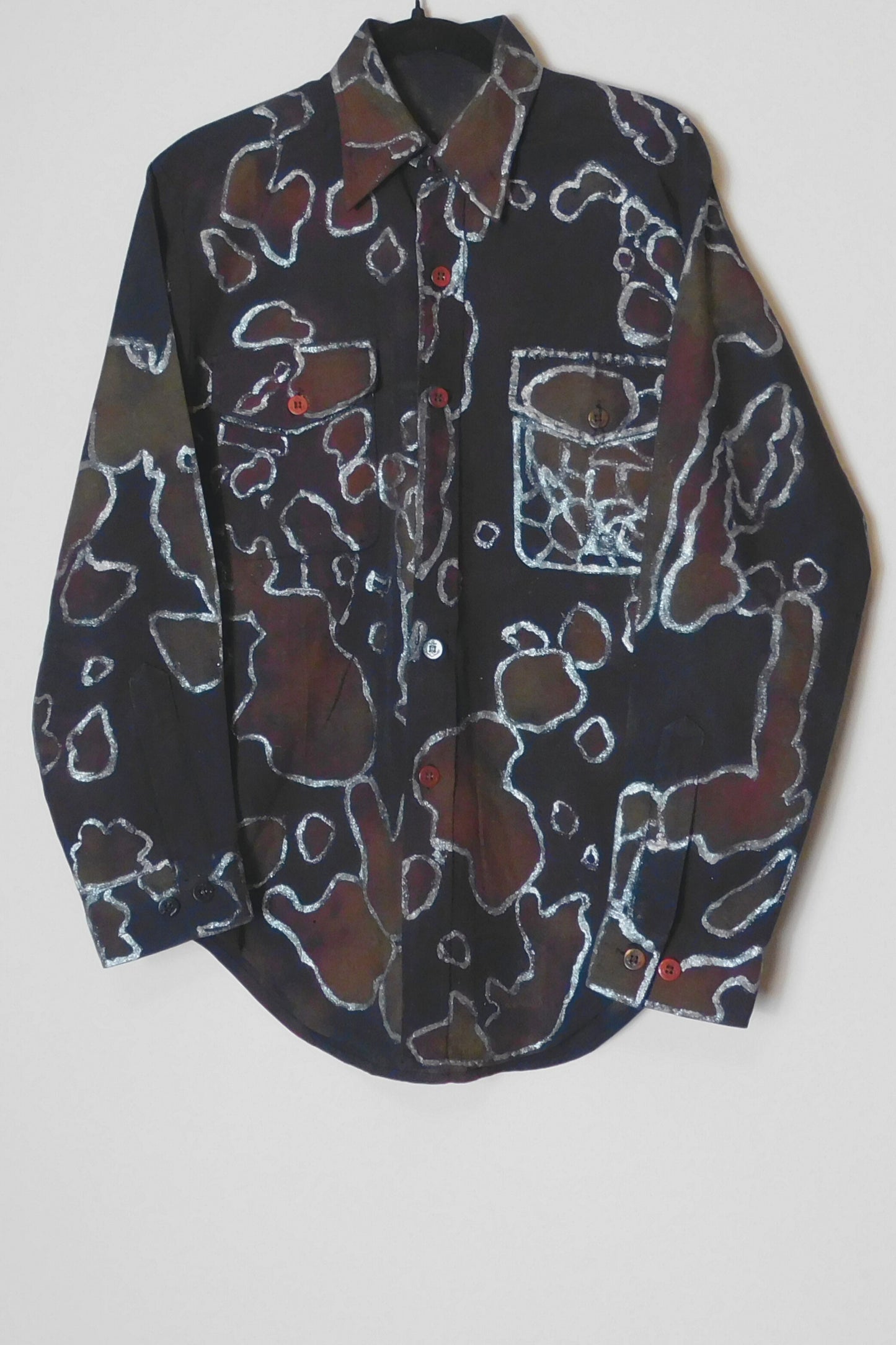 SOLDIER OF FORCE My Camo Shining! Button Up Top