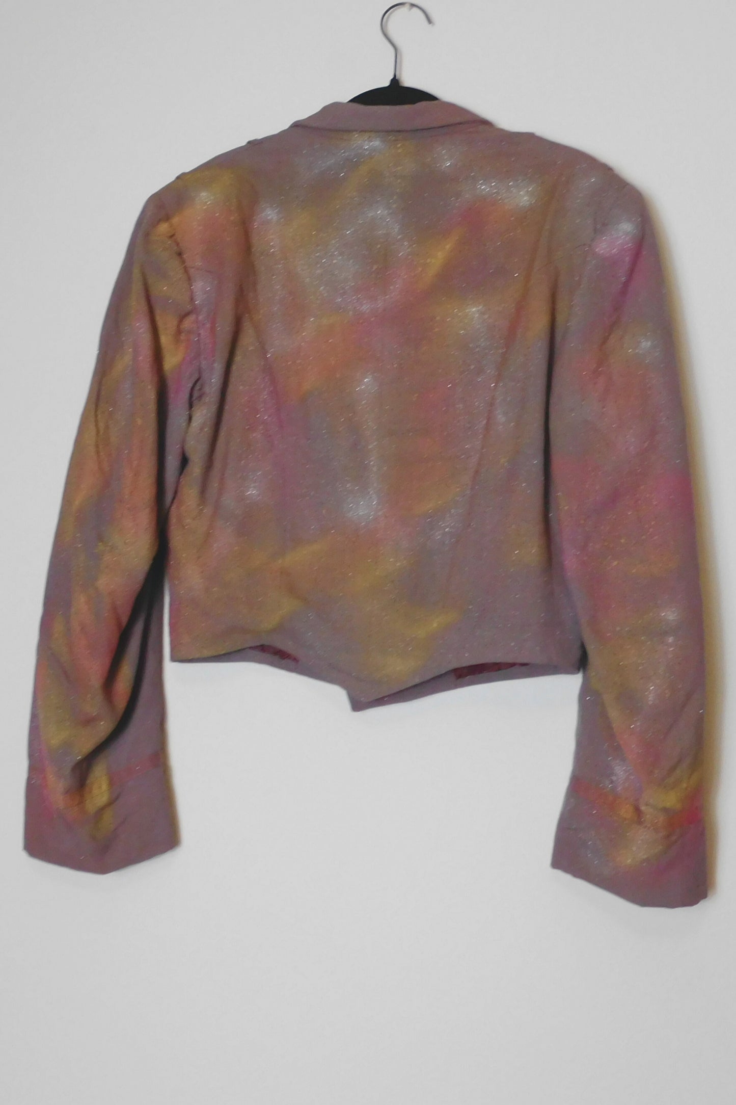 SOLDIER OF FORCE Top Tier Here! Cropped Tuxedo Blazer