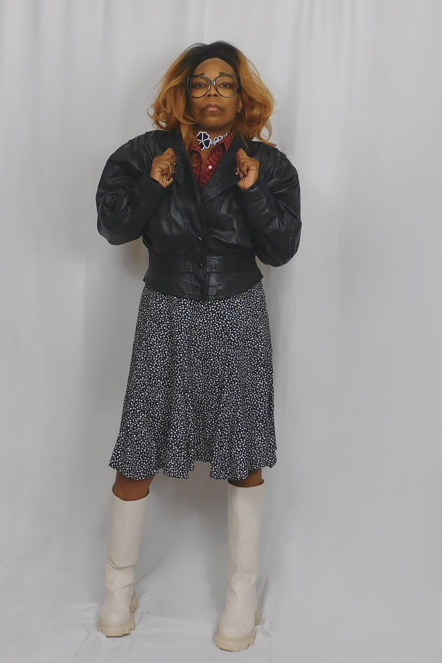 Rock It Like Roc G-III Cropped Leather Jacket