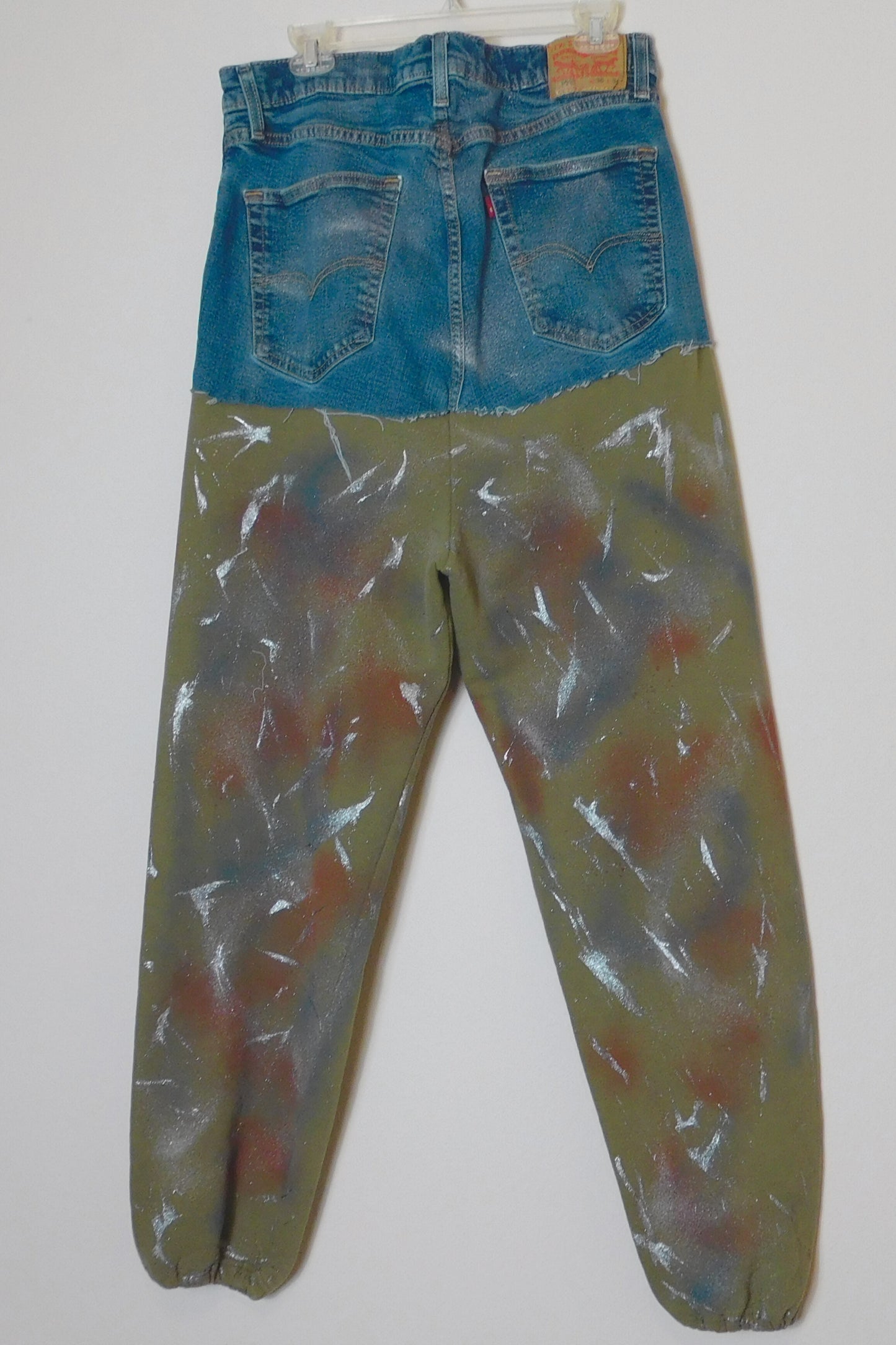 SOLDIER OF FORCE Rotten To The Core! Denim Sweatpants