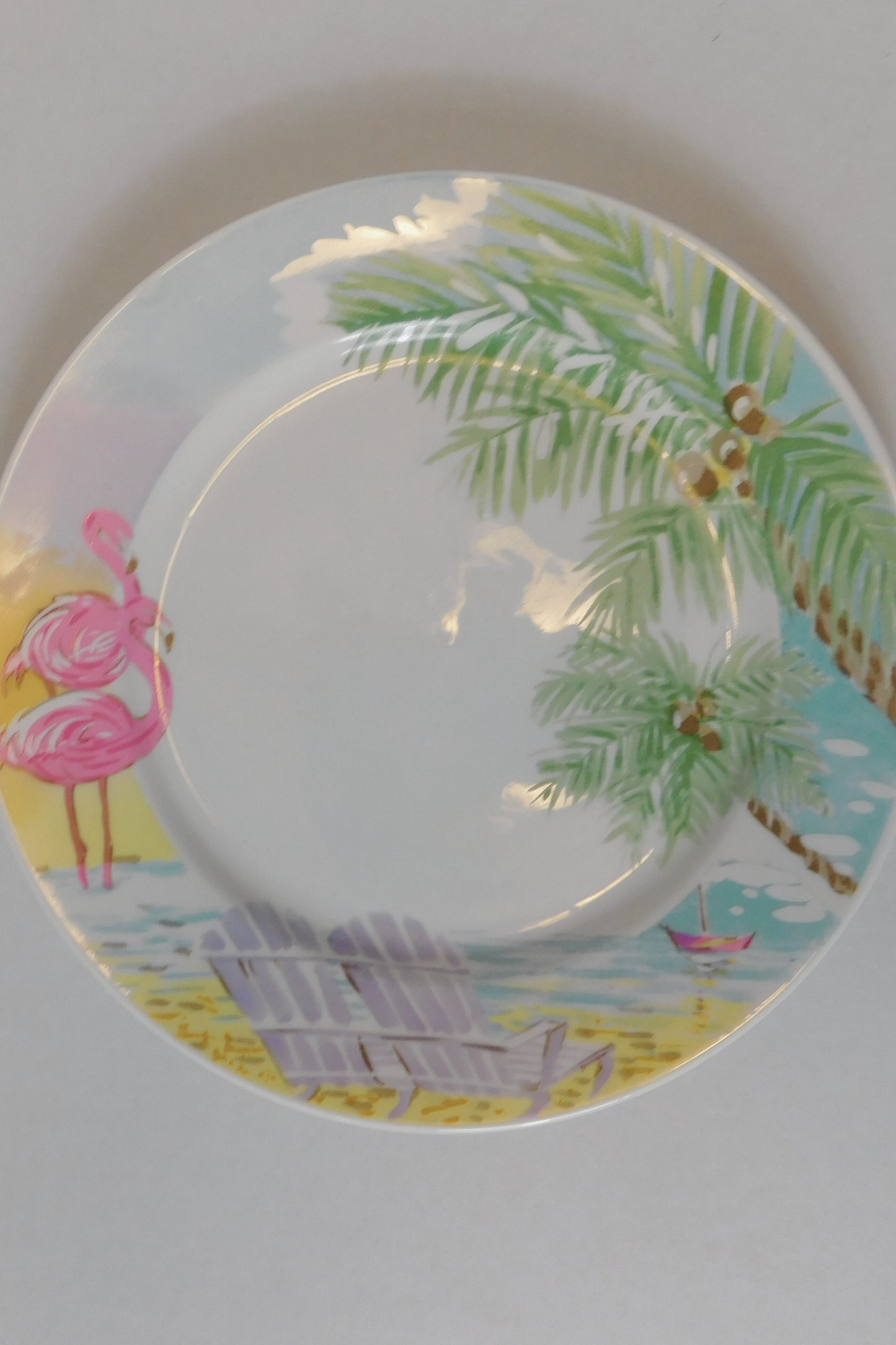 Flamingo by Gibson Designs Plate