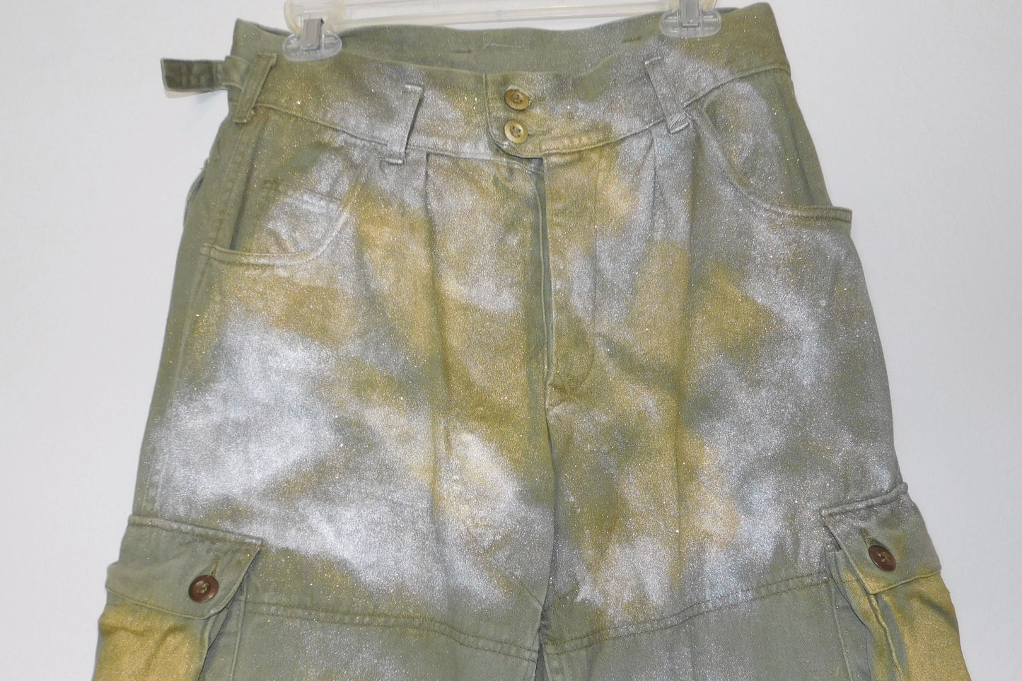 SOLDIER OF FORCE We Ready! Metallic Cargo Pant