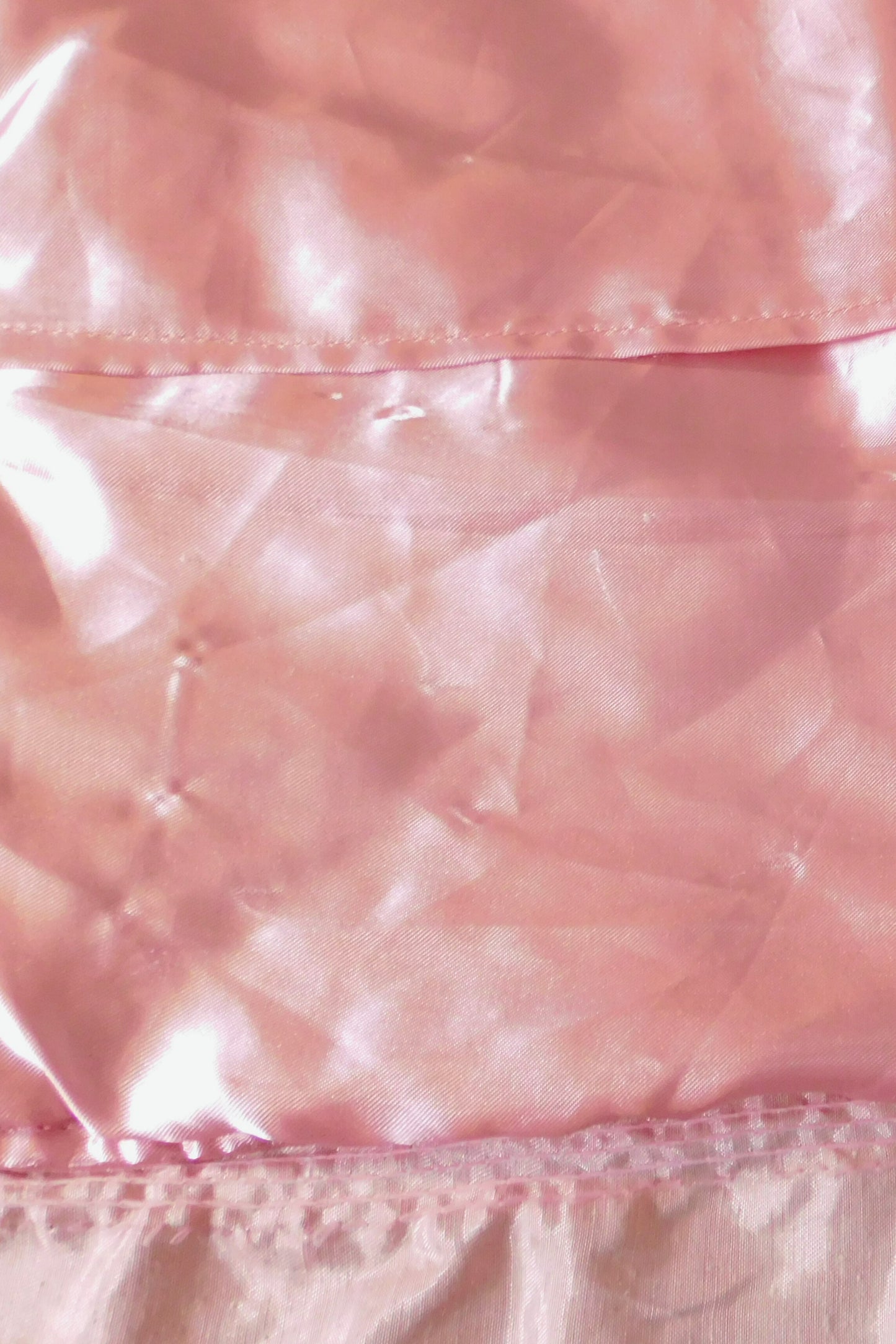 Vintage Satin Rosette Pillow Shams Set of 2