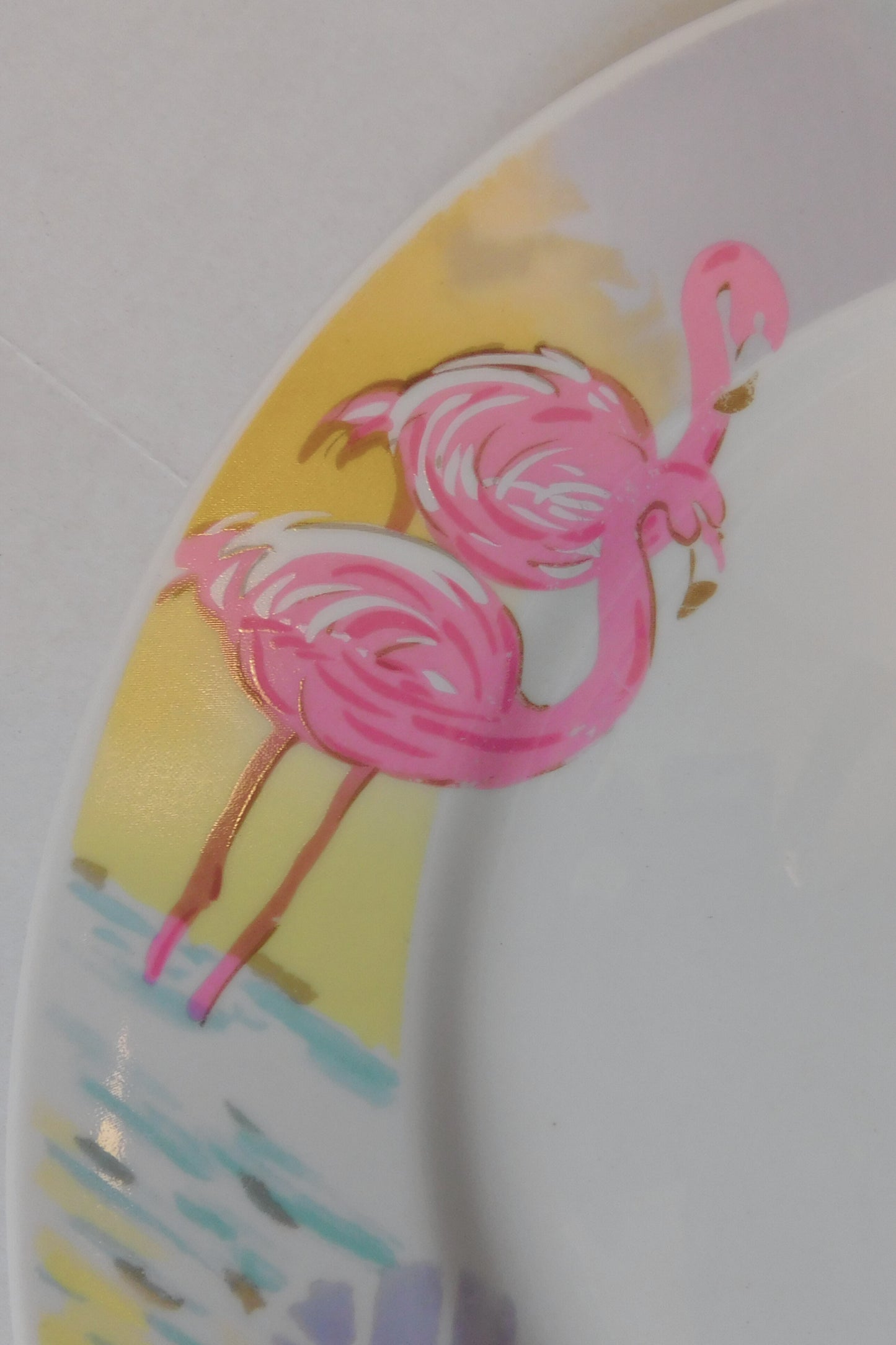 Flamingo by Gibson Designs Plate