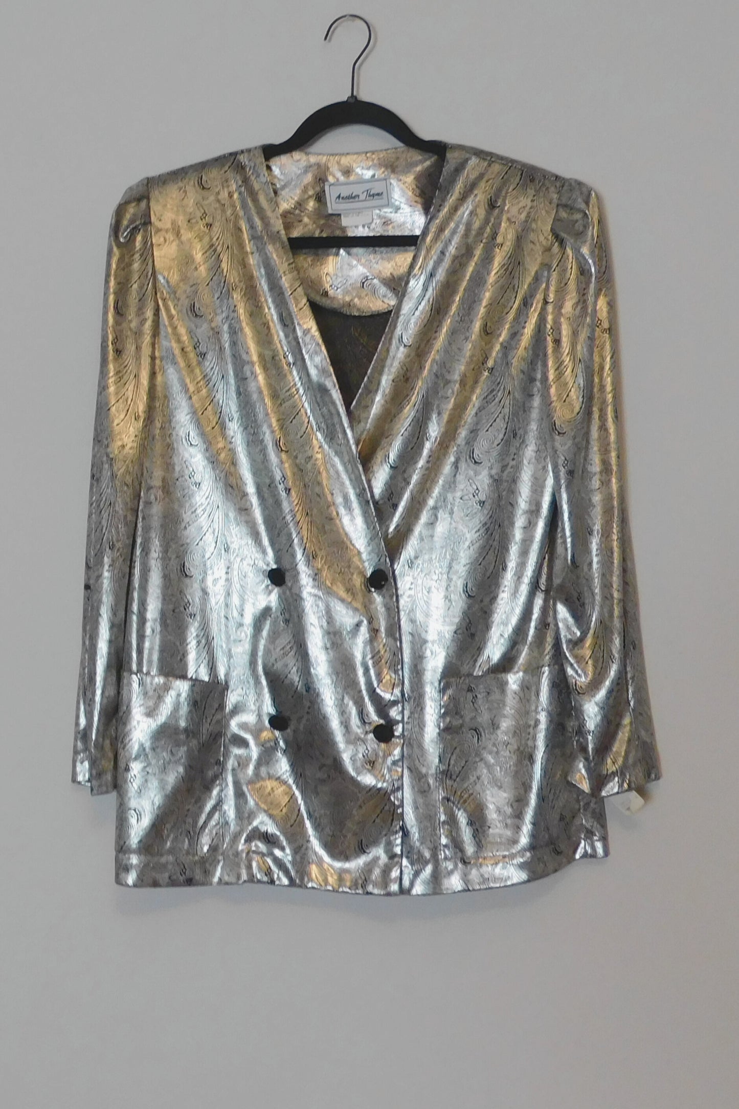 Silver Bells! Another Thyme Double Breasted Blazer