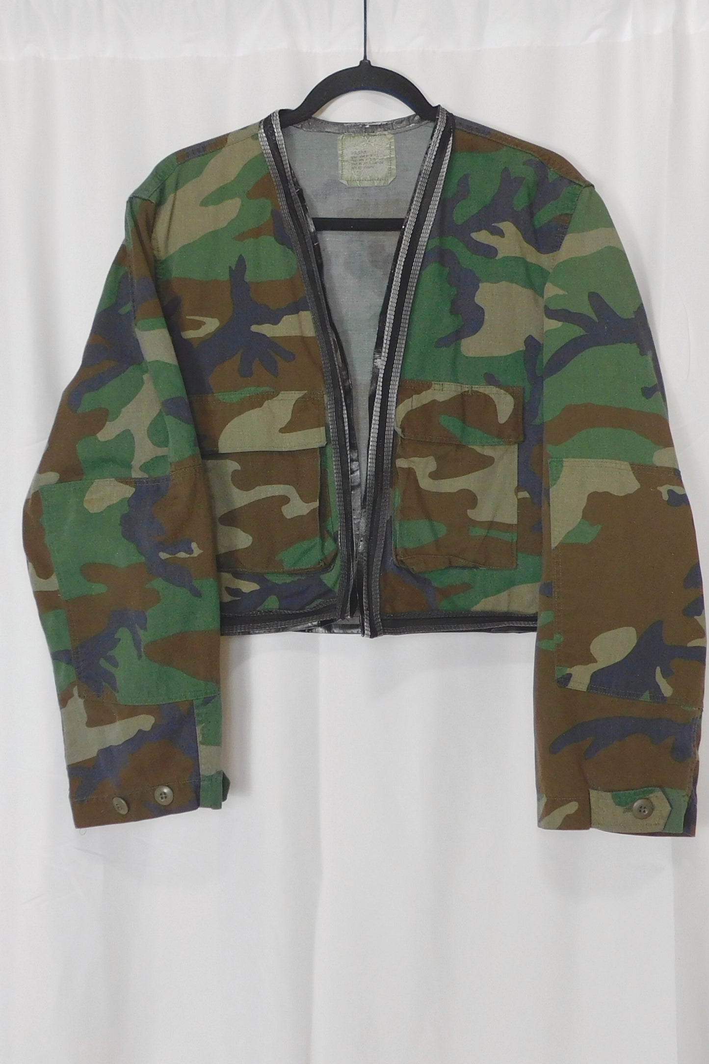 SOLDIER OF FORCE x B'Ok Media Life Thread On This Cropped Camo Jacket