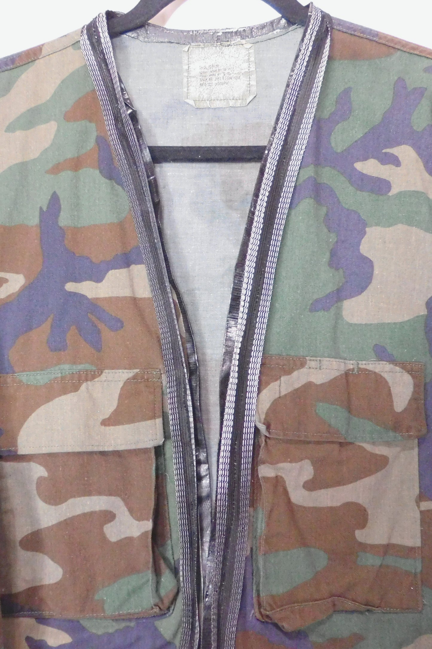 SOLDIER OF FORCE x B'Ok Media Life Thread On This Cropped Camo Jacket