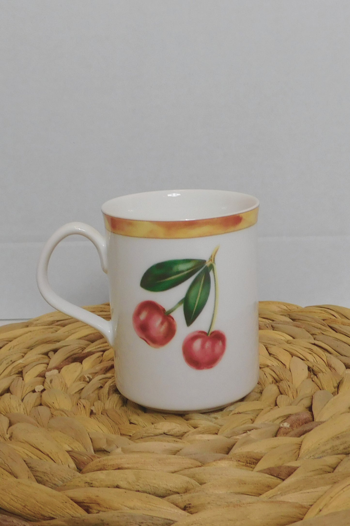 Noritake Epoch Collection Pear Porcelain Coffee Mug Set of 4