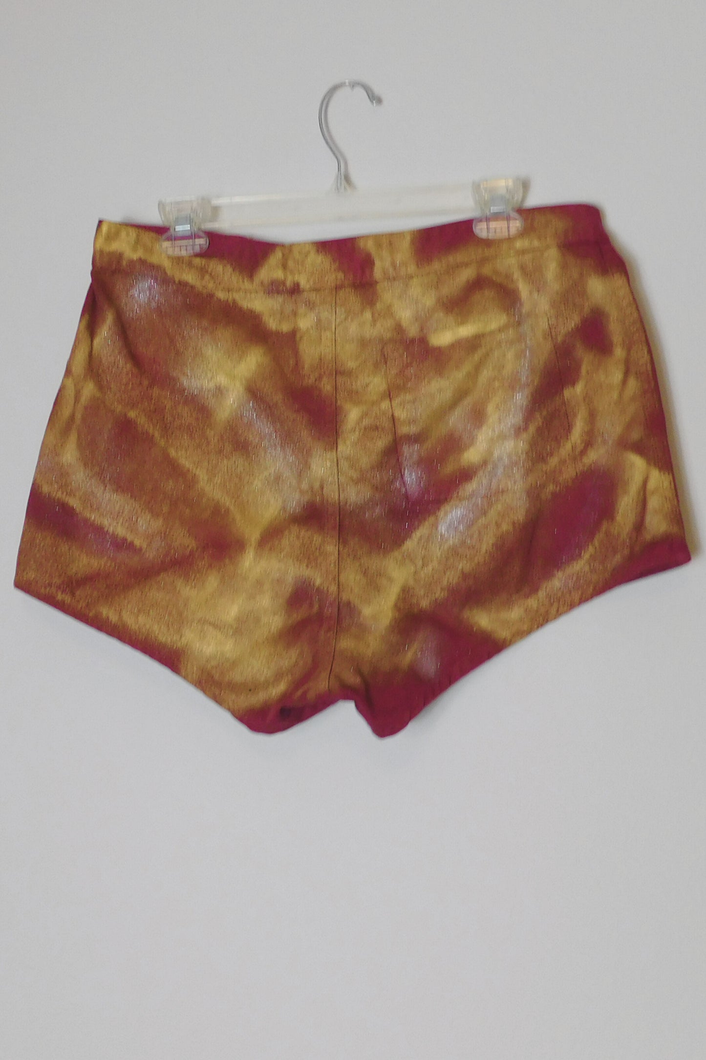 SOLDIER OF FORCE Swimming In Gold! Buckle Front Shorts