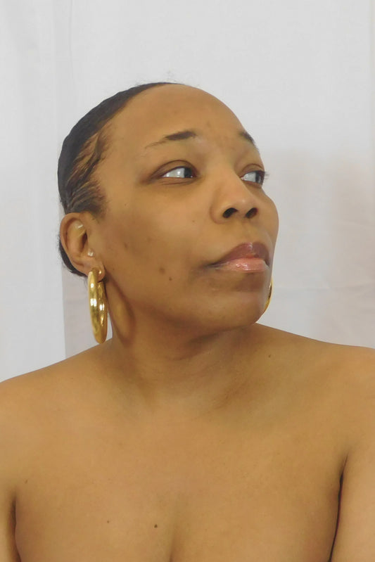 Hoop Dreams Gold Large Hoop Earrings