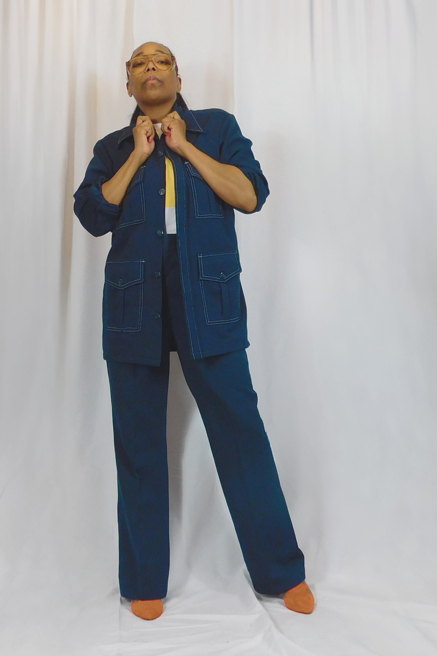 Get Your Groove On Men's Pants Suit