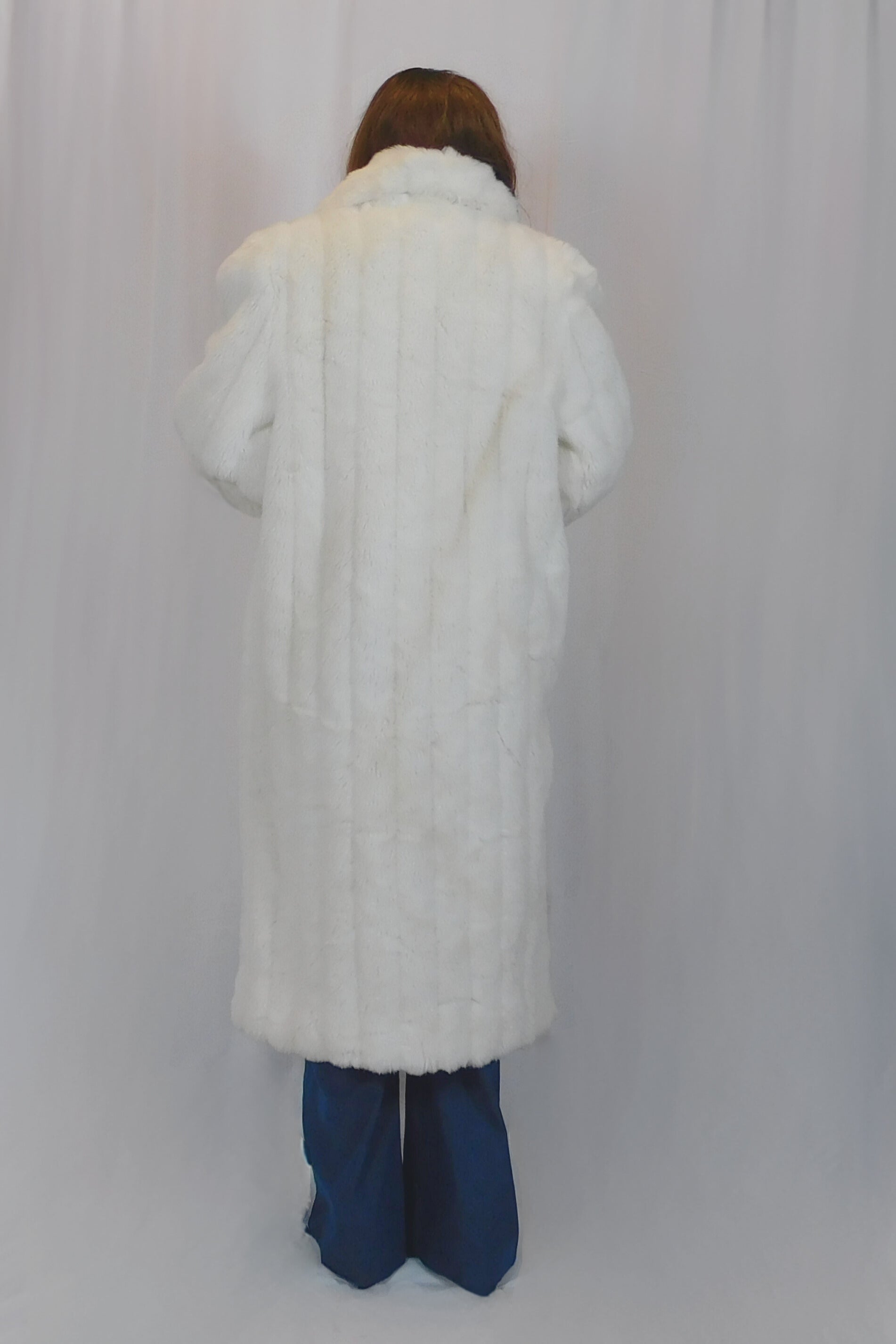 Vintage G. Caserotti Faux Fur buy Coat