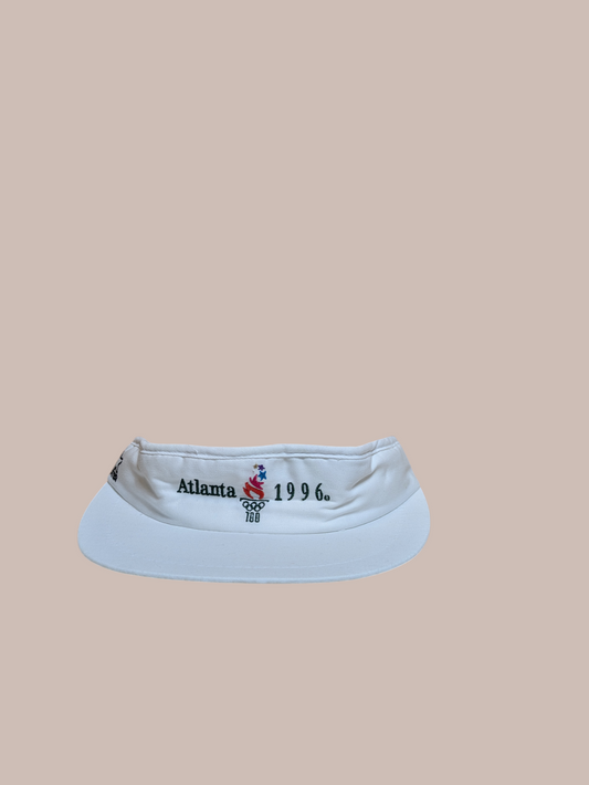 1996 Atlanta Olympics White Visor