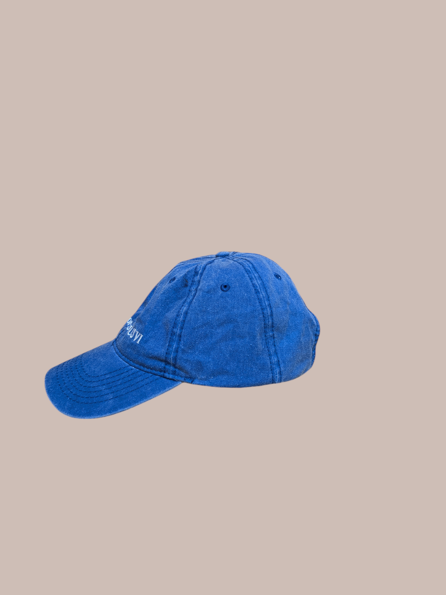 Blue Washed-Cotton St. Thomas, USVI Baseball Hat