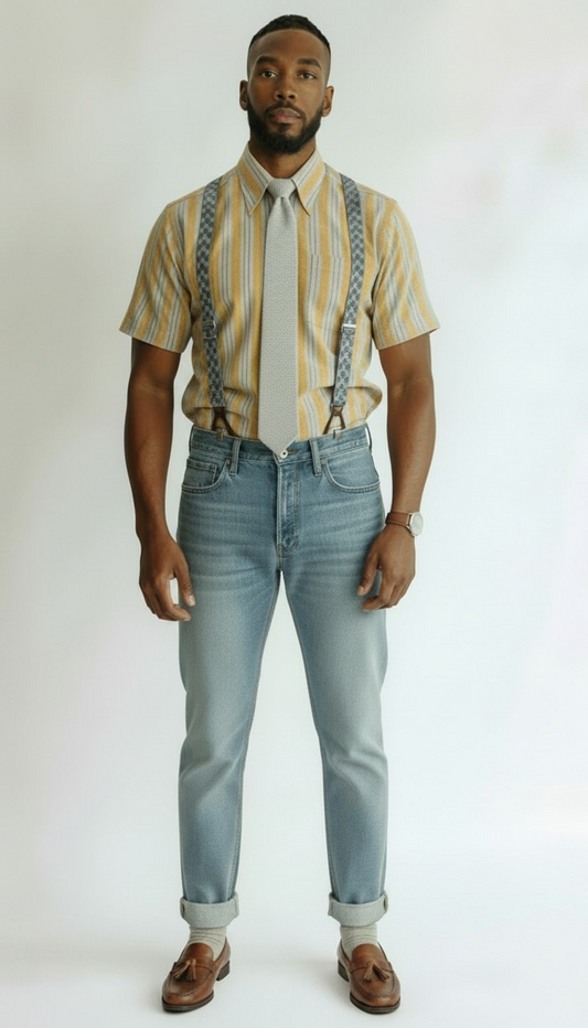 Thomaston Striped Button-up Shirt