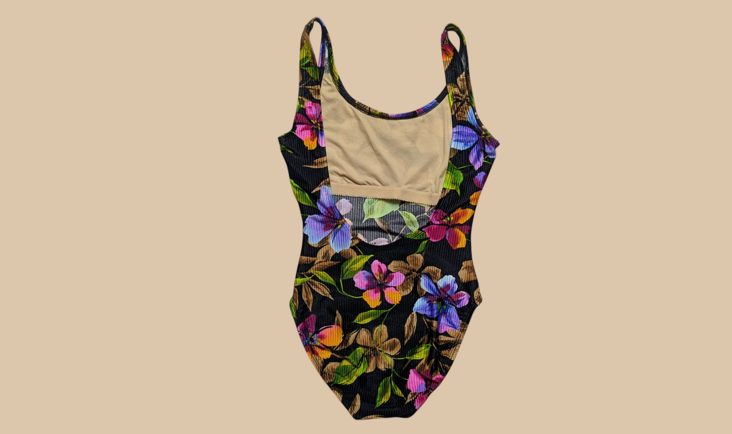 90s Catalina Floral One-piece Swimsuit