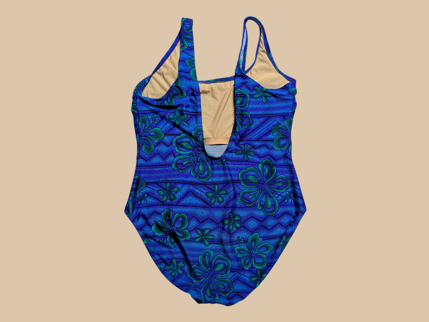 Islander 90s Tropical Print One-piece Swimsuit