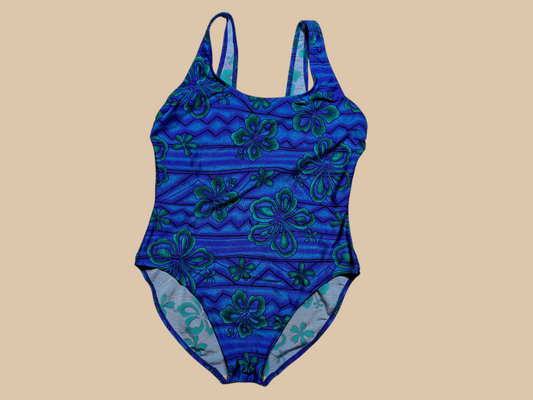 Islander 90s Tropical Print One-piece Swimsuit