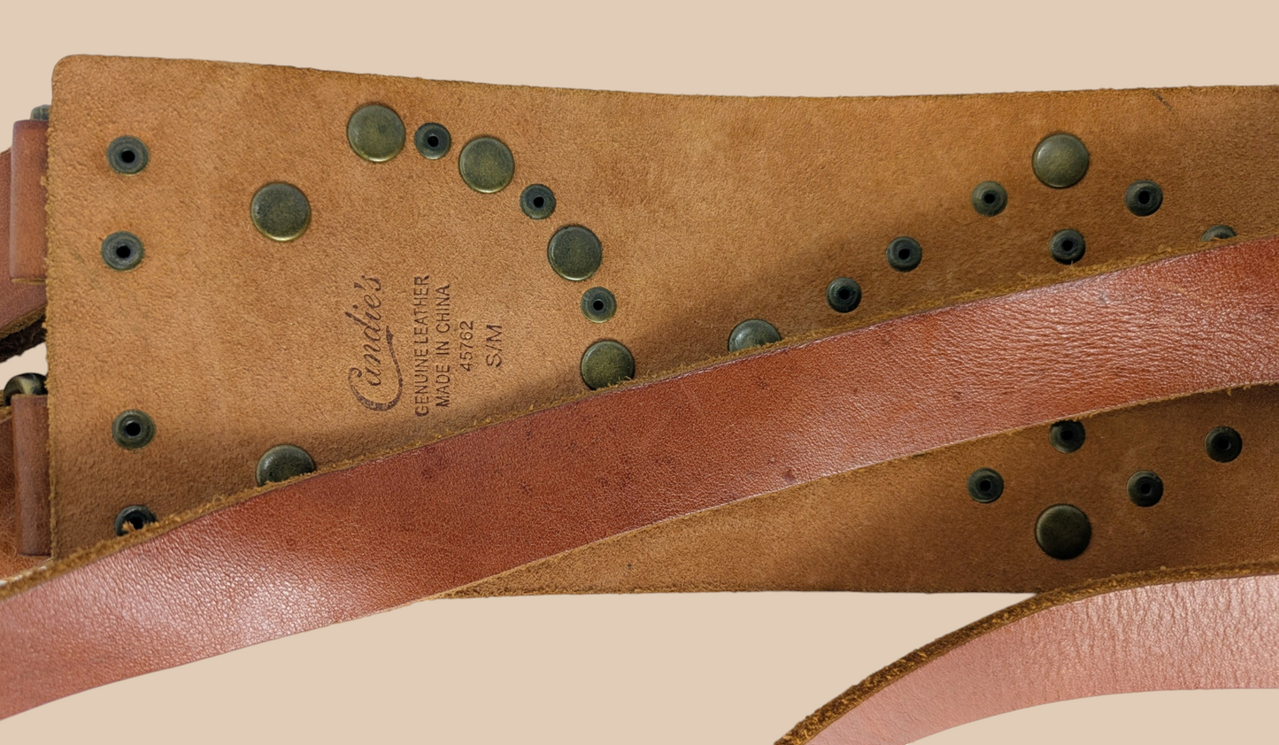 Y2K Candies Leather Corset Belt