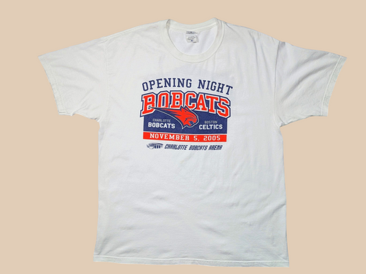 2005 Anvil Charlotte Bobcats Tee