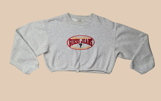 90s Guess Jeans Cropped Sweatshirt