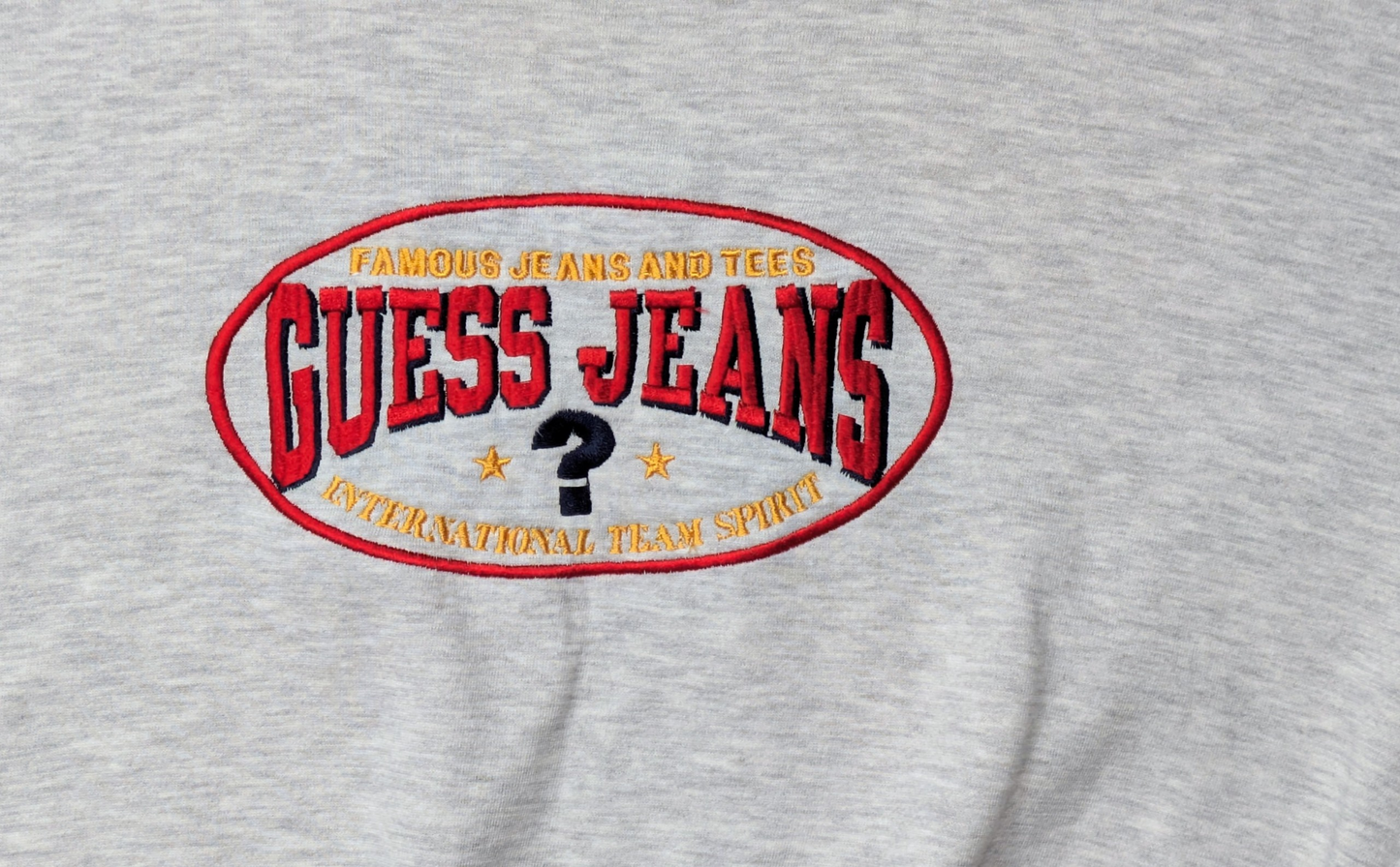 90s Guess Jeans Cropped Sweatshirt
