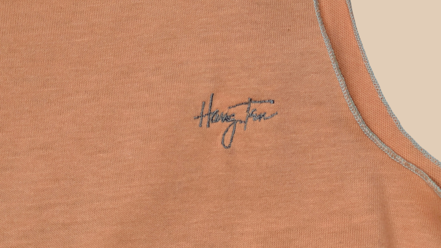 70s Hang Ten  Orange Tank Top