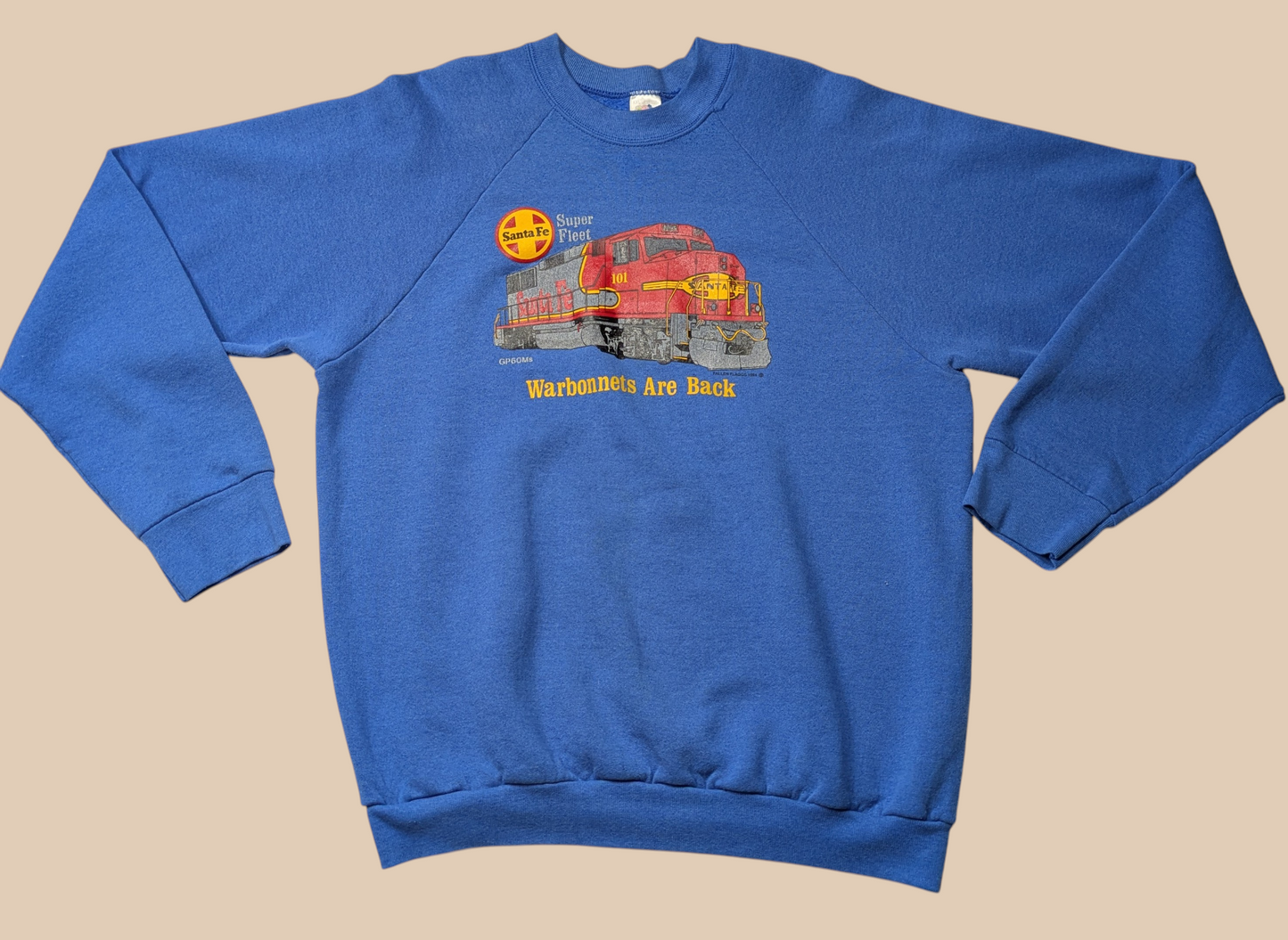 1994 Fruit Of The Loom Santa Fe  Super Fleet Sweatshirt