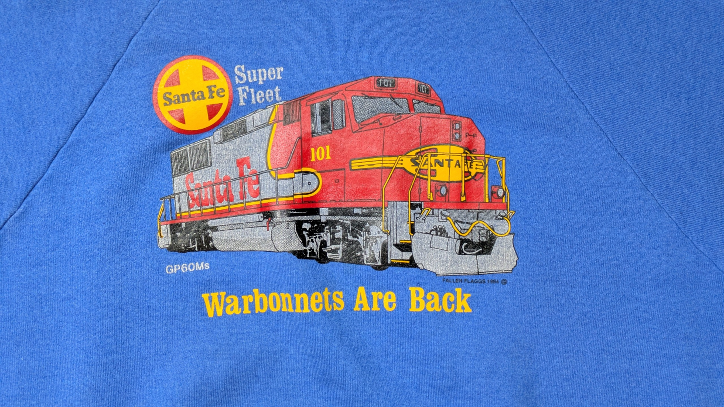 1994 Fruit Of The Loom Santa Fe  Super Fleet Sweatshirt