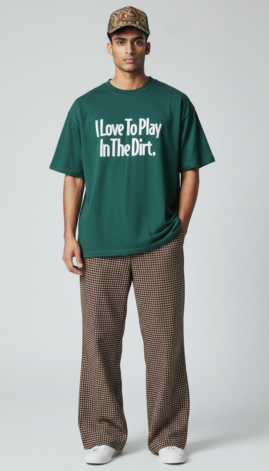 80s I Love To Play In The Dirt Tee