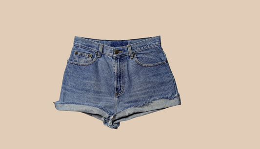 90s Levi's High-waist Cutoff Shorts
