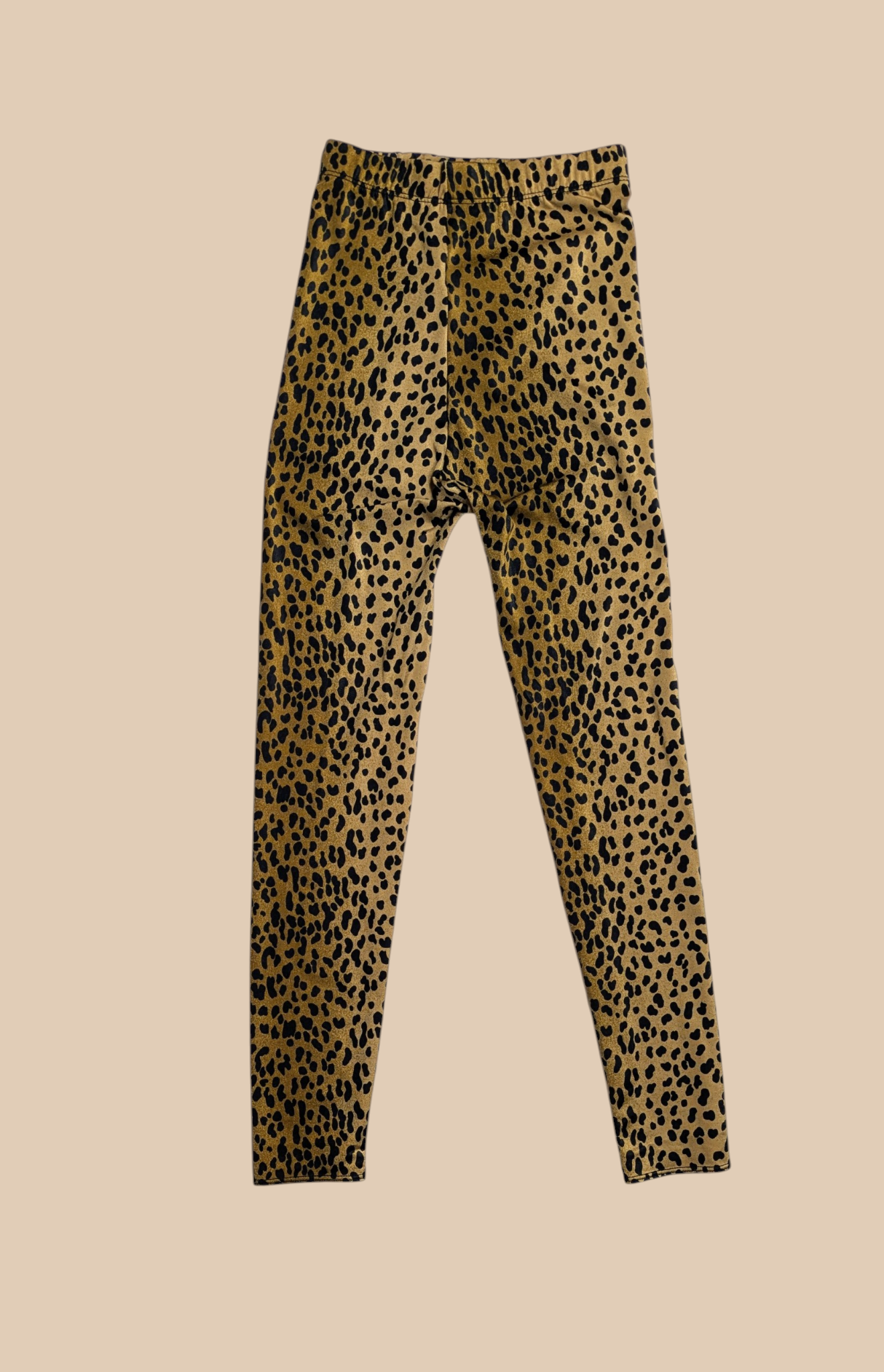 80s Parklane Leopard Print Crop Top and leggings Set