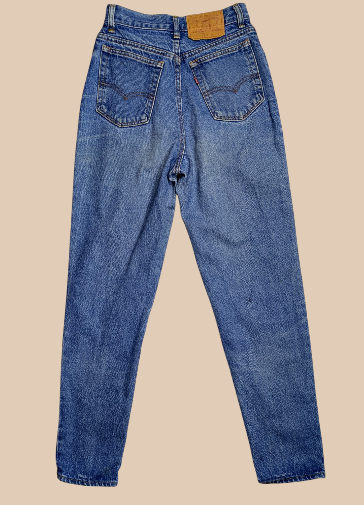 80s Levi's Medium Wash 505 Regular Fit Straight Leg Jeans