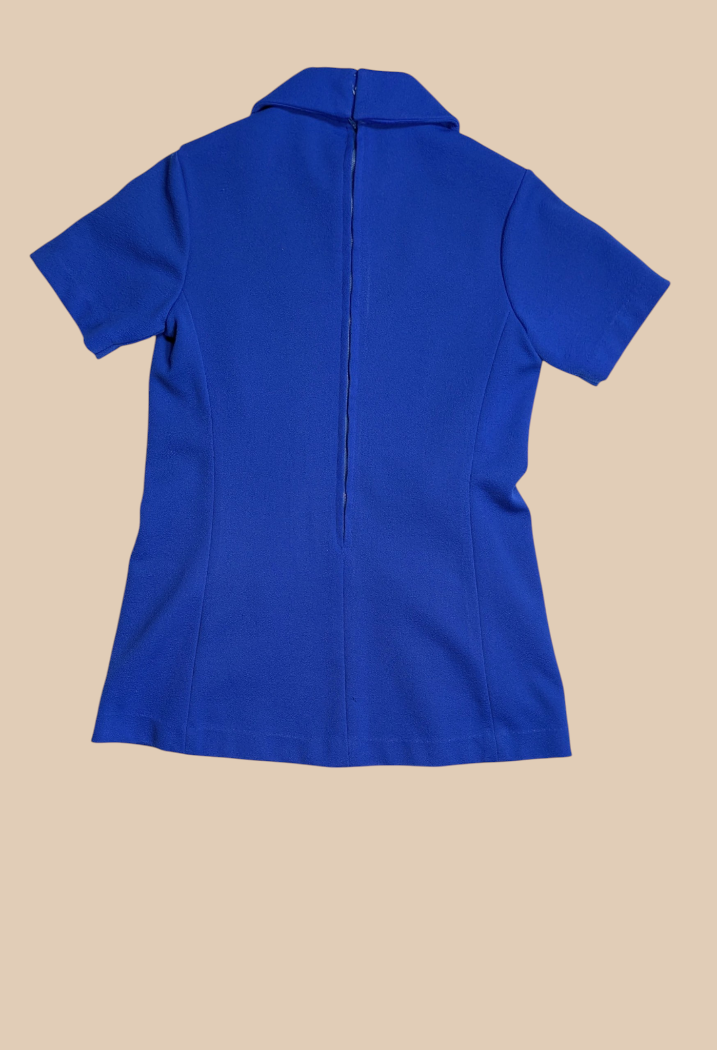 60s Miss Holly Royal Blue Mod Dress