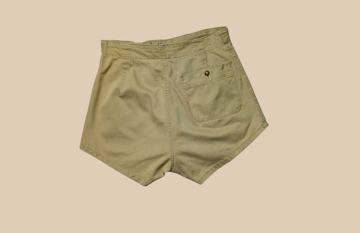 40s US Military Khaki Physical Training Shorts